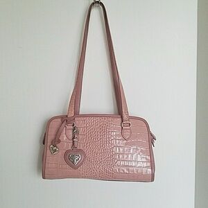 Brand New Brighton Dusty Pink Leather Bag